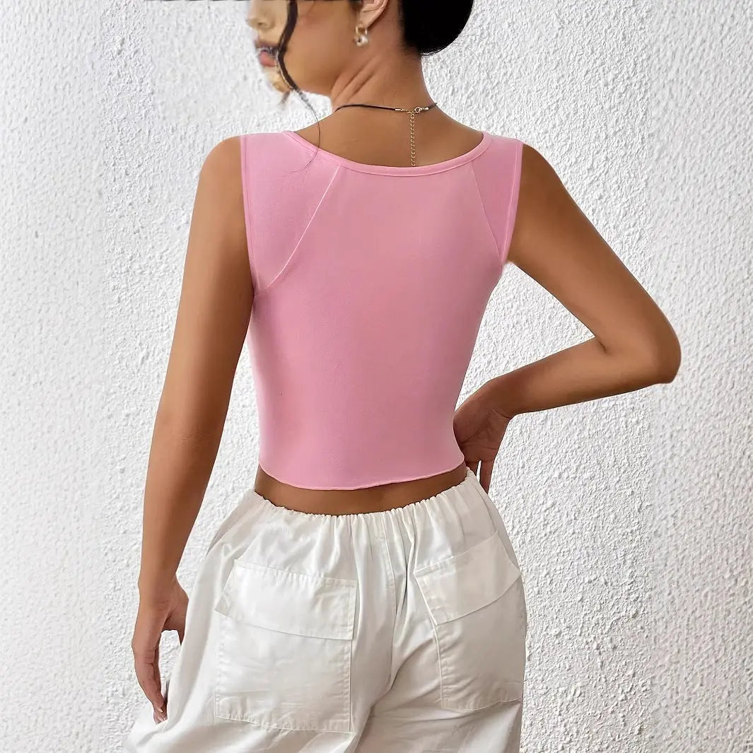 Camisole Chic à Design Fendu - ComfySweet