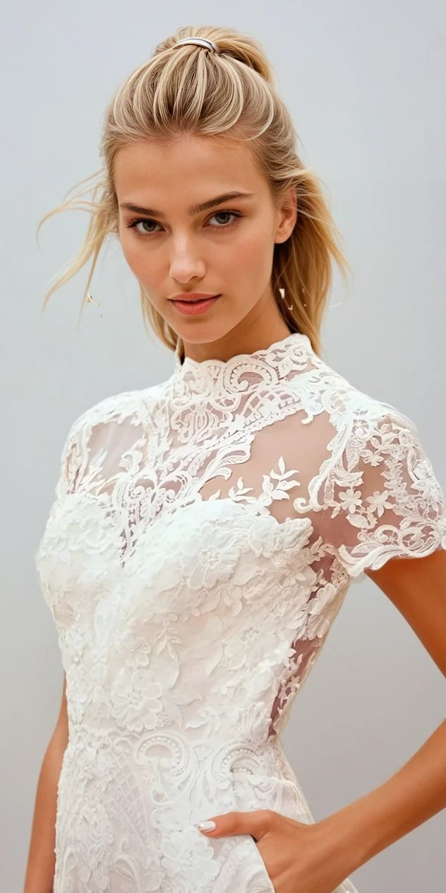 Artemis Combinaison en Dentelle Florale