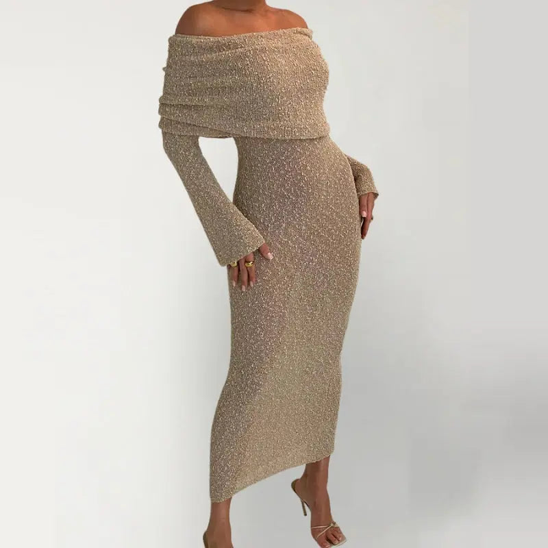 Robe de plage longue à col creux légère - ComfySweet