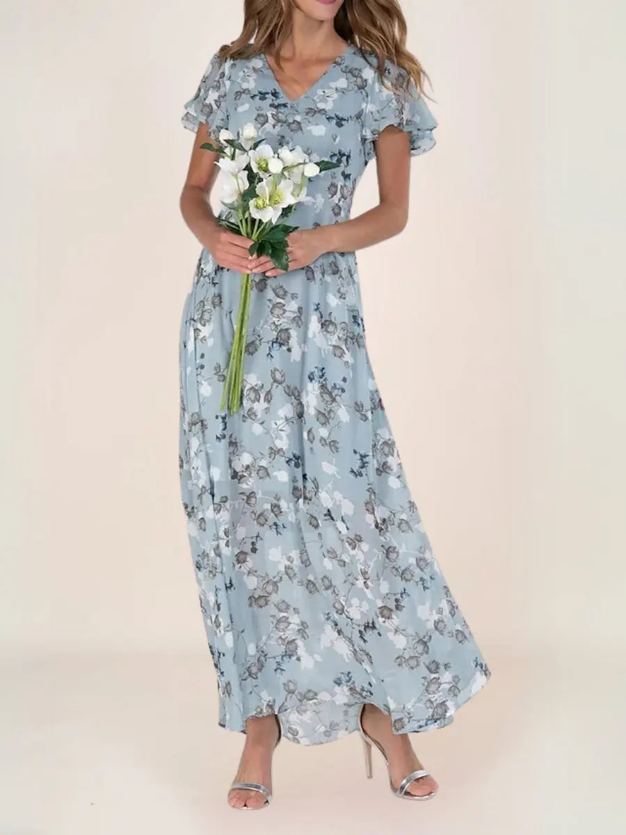 Ilana Robe Longue Bohème Fleurie - ComfySweet