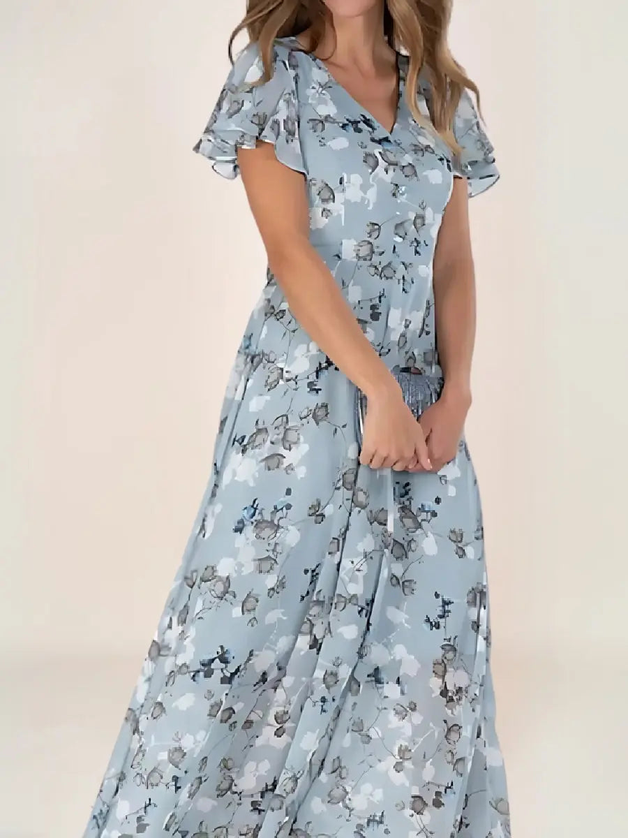 Ilana Robe Longue Bohème Fleurie - ComfySweet