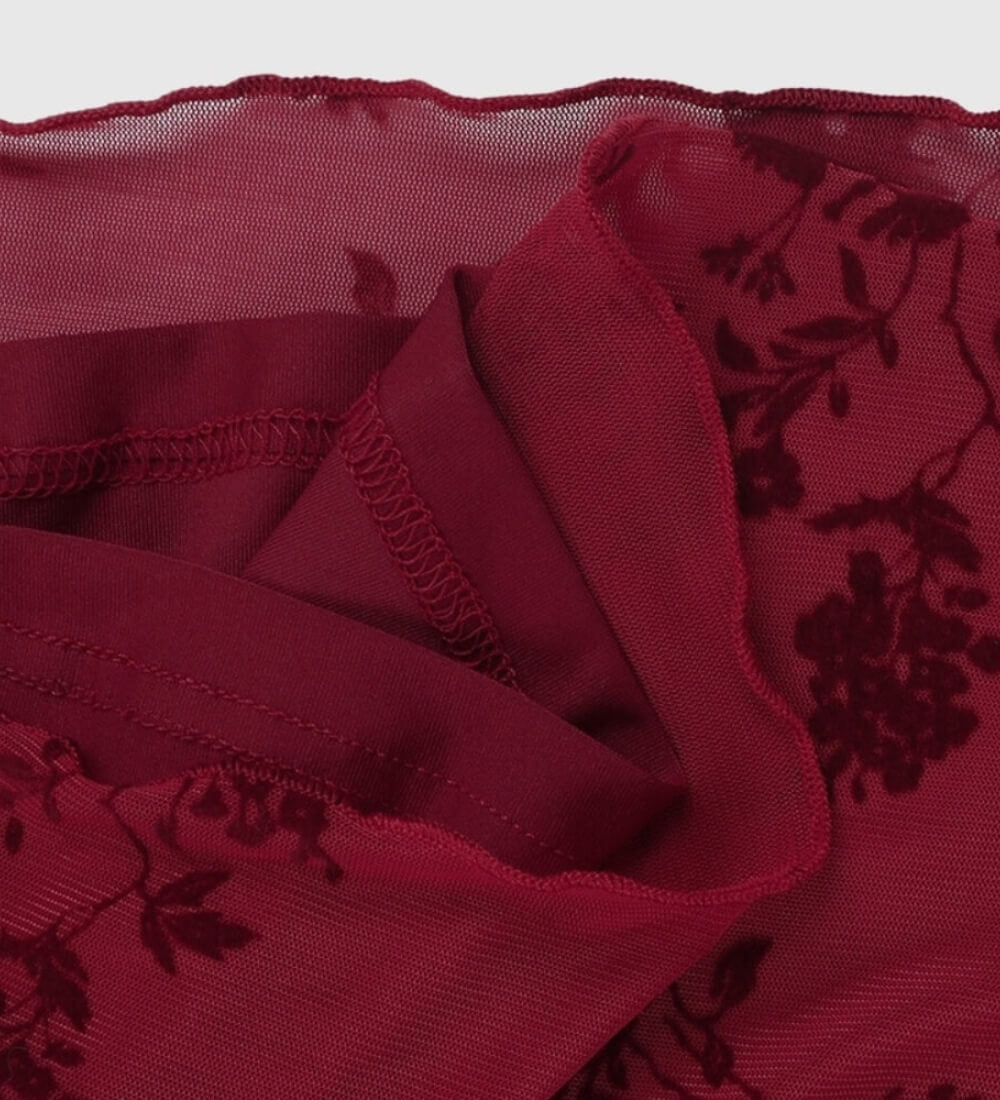 Mini robe à manches longues Scarlett - ComfySweet