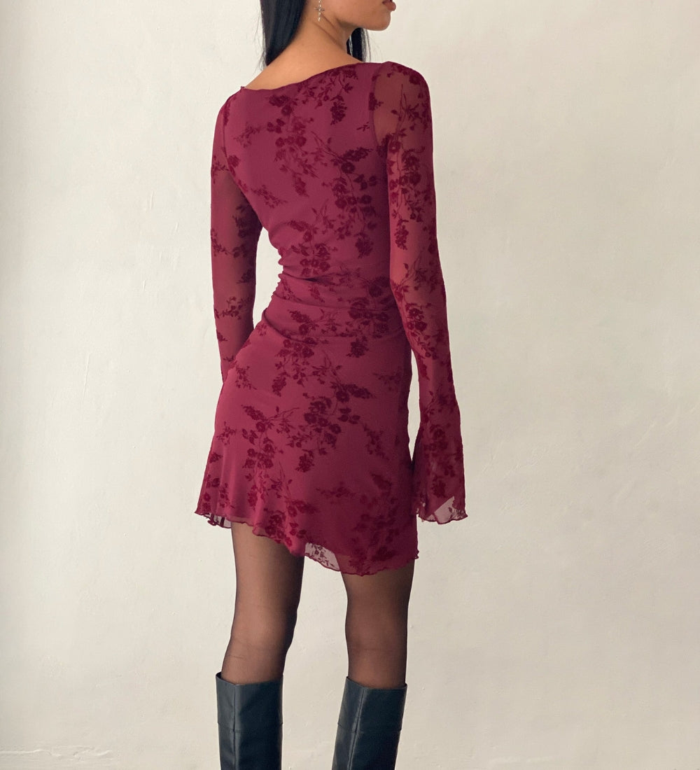 Mini robe à manches longues Vesper - ComfySweet