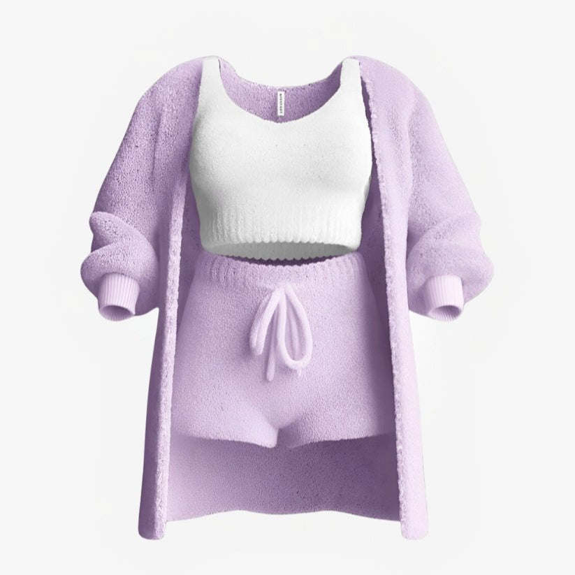 Lucia's Set - Le Pyjama 3 Pièces - ComfySweet