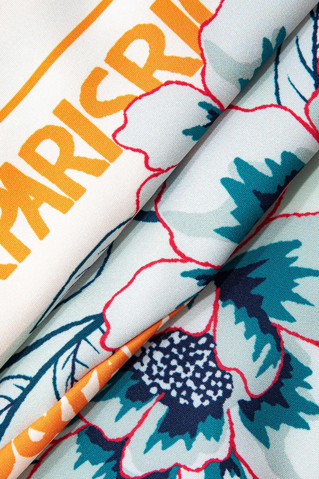 Mini-jupe à nouer imprimé floral