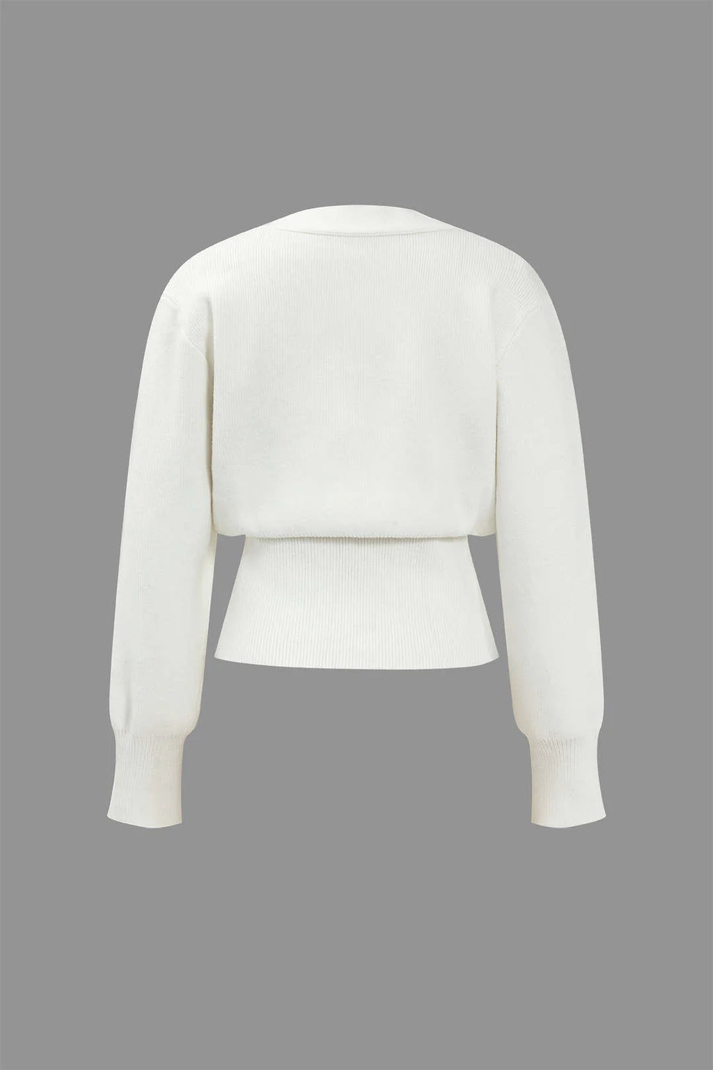 Cardigan à col en V