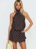 robe dos nu à pois CIRI