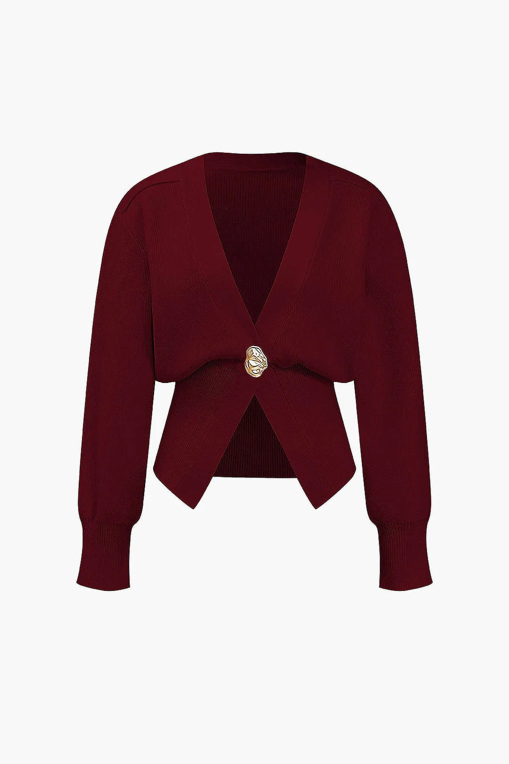 Cardigan à col en V