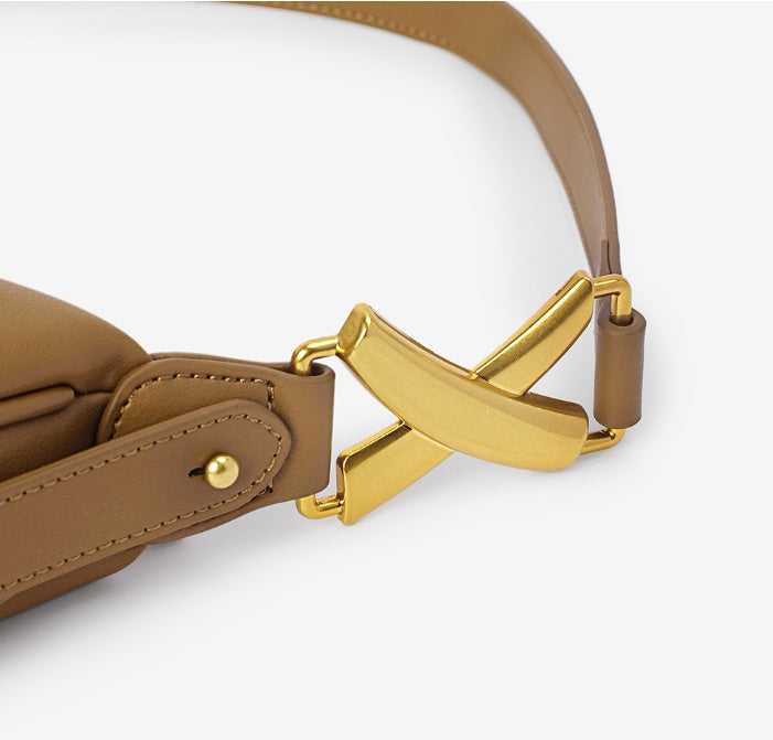 Sac à main type demi-lune