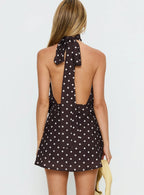 robe dos nu à pois CIRI