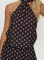 robe dos nu à pois CIRI