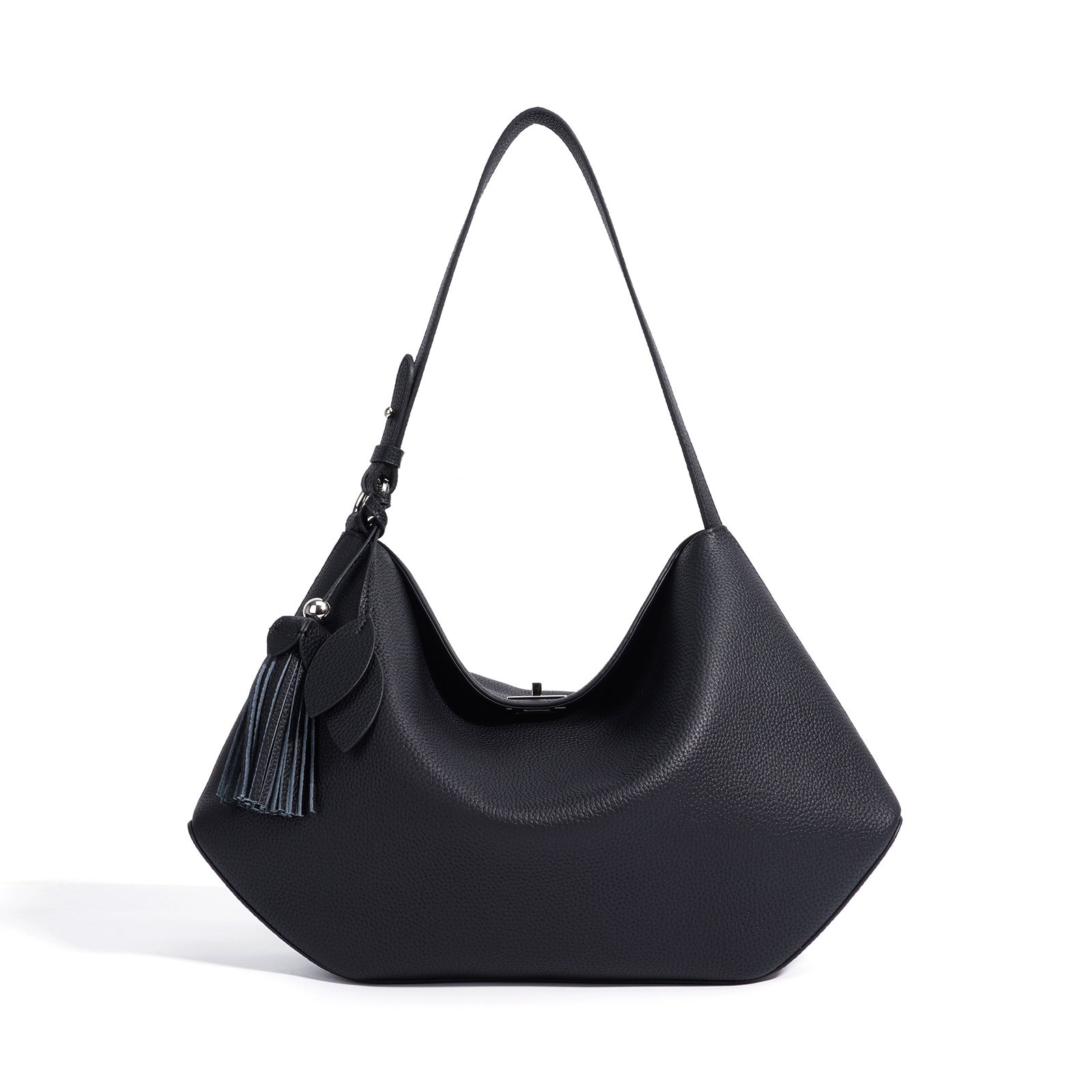 Sac hobo cuir véritable minimaliste