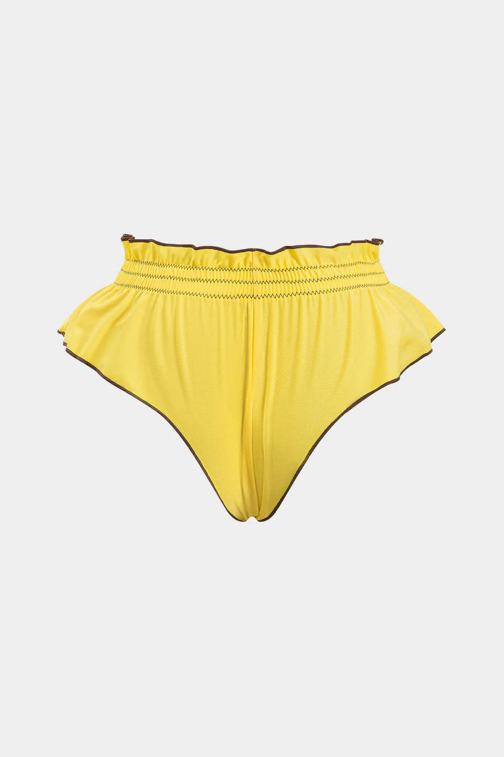 Bikini 2 pièces à volants et fronces