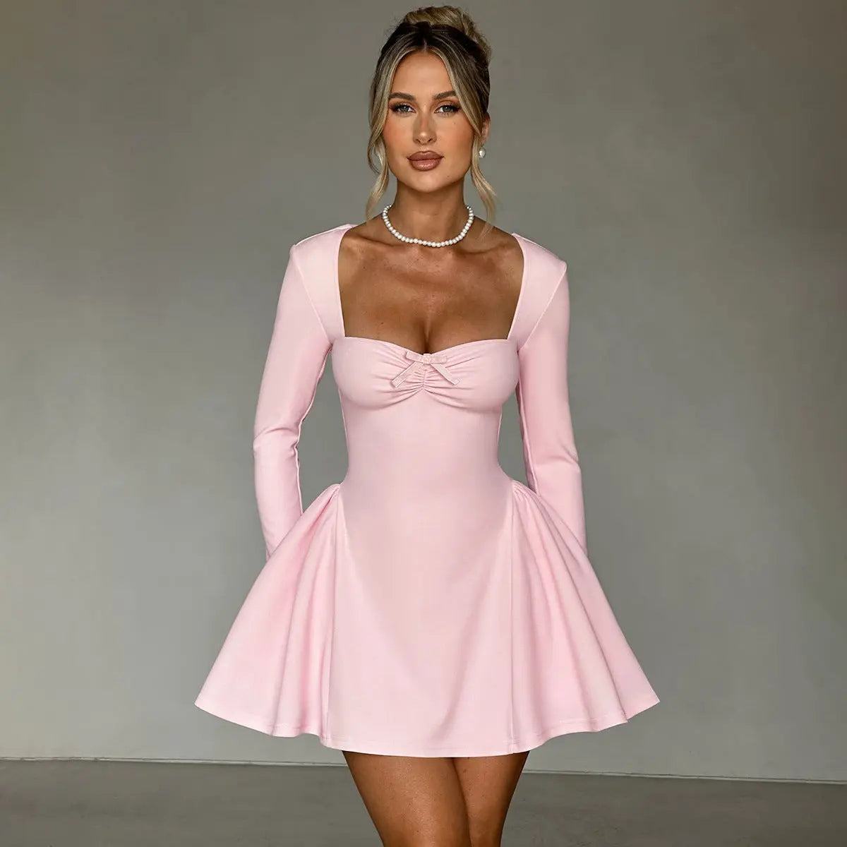 Robe Impératrice à décolleté structuré - ComfySweet