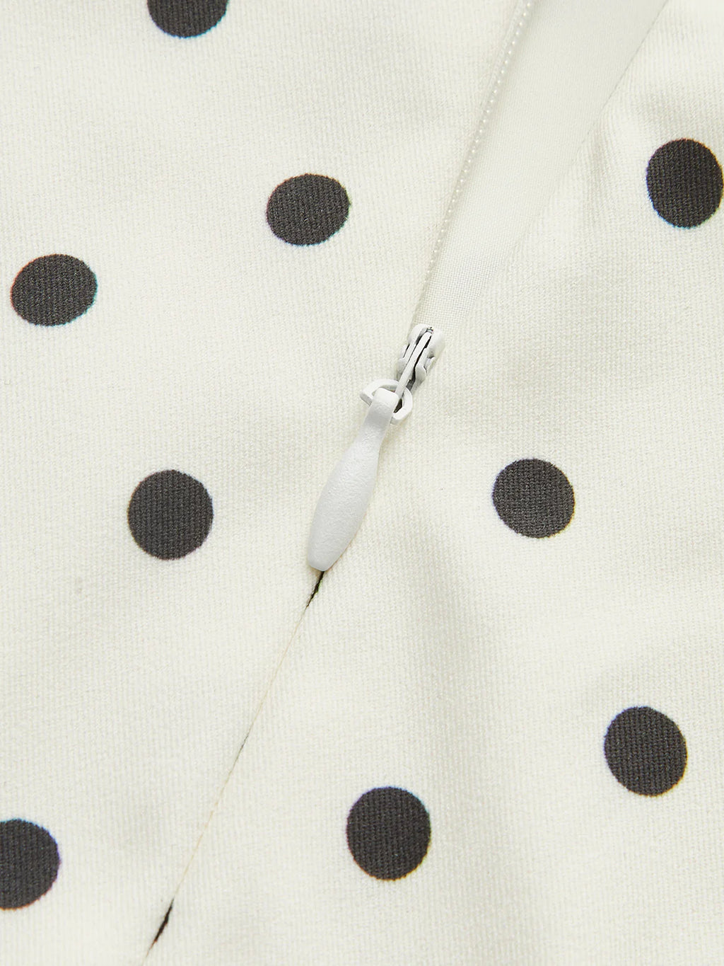 POLKA Robe à dos lacets à pois