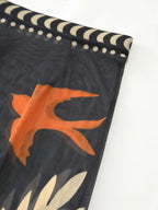 Ensemble maillot & jupe imprimé oiseaux