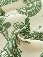 Jupe portefeuille à imprimé cachemire