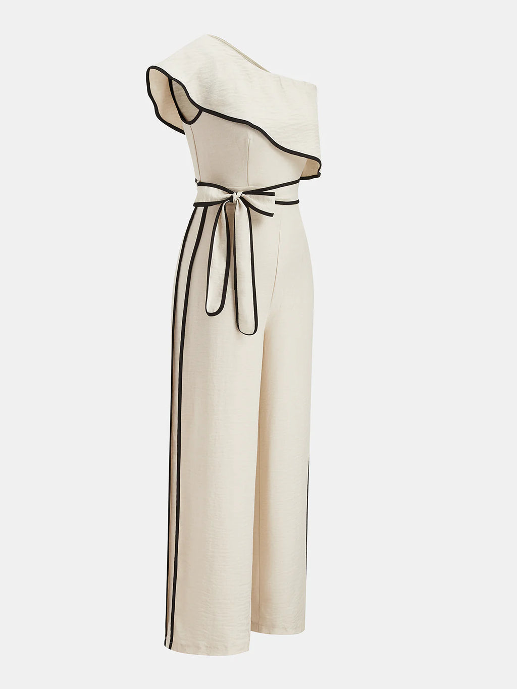 Combinaison asymétrique épaule dénudée