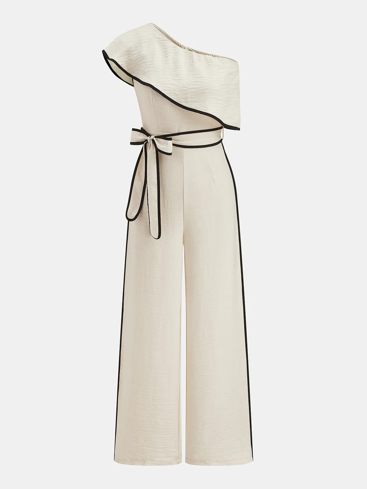 Combinaison asymétrique épaule dénudée