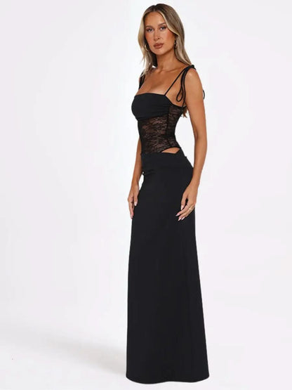 Soraya Robe Longue Dentelle Sensuelle - ComfySweet