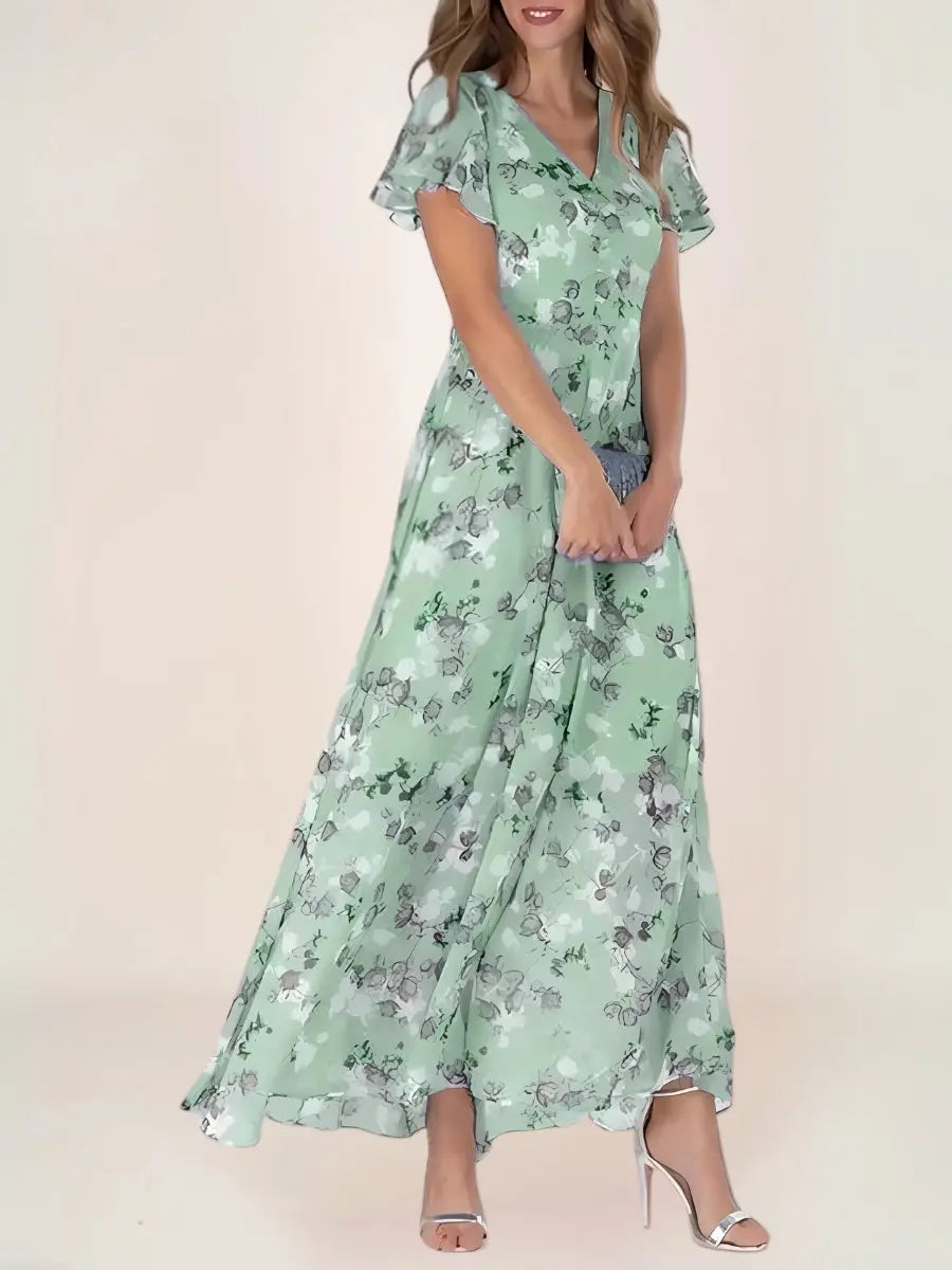 Ilana Robe Longue Bohème Fleurie - ComfySweet