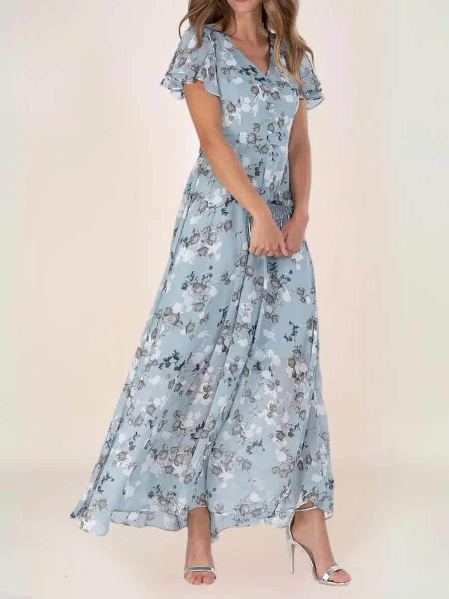 Ilana Robe Longue Bohème Fleurie - ComfySweet