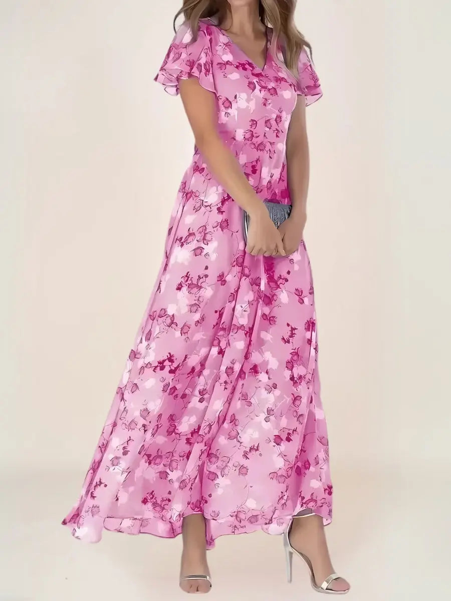 Ilana Robe Longue Bohème Fleurie - ComfySweet