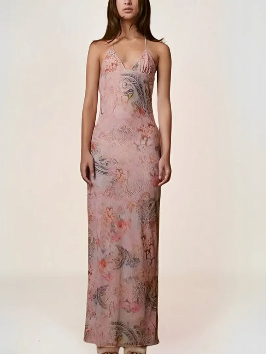 Nina Robe Bohème Longue Élégante - ComfySweet
