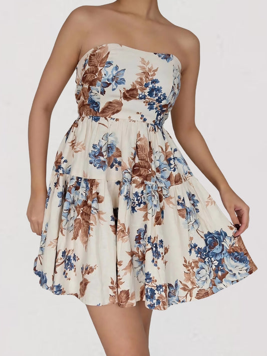Mila Robe Bustier Bohème