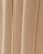 Amélia Mini robe plissée boutons dorés