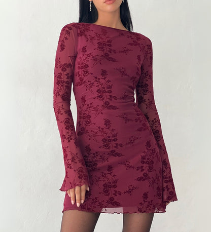 Mini robe à manches longues Vesper - ComfySweet