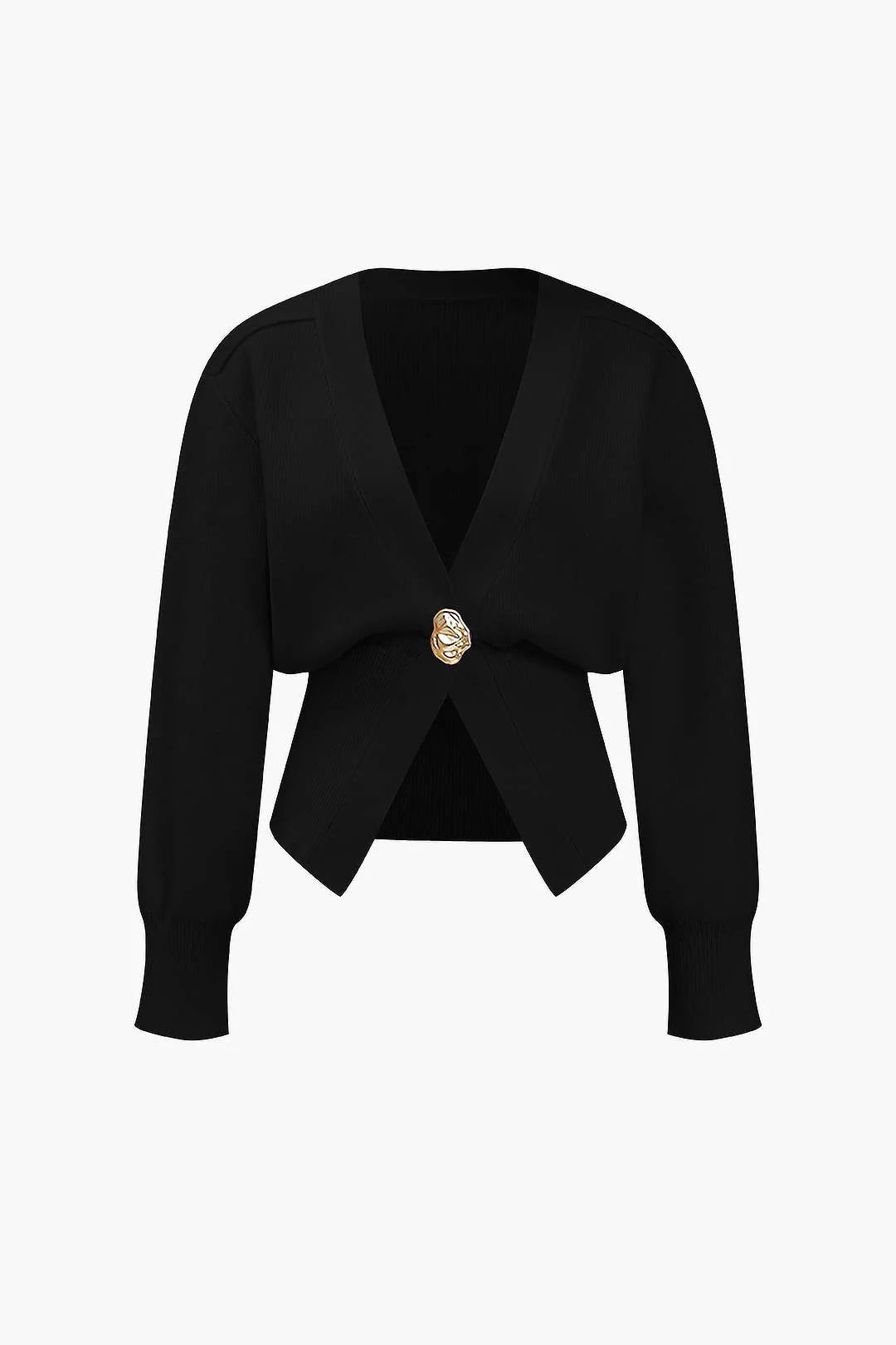 Cardigan à col en V