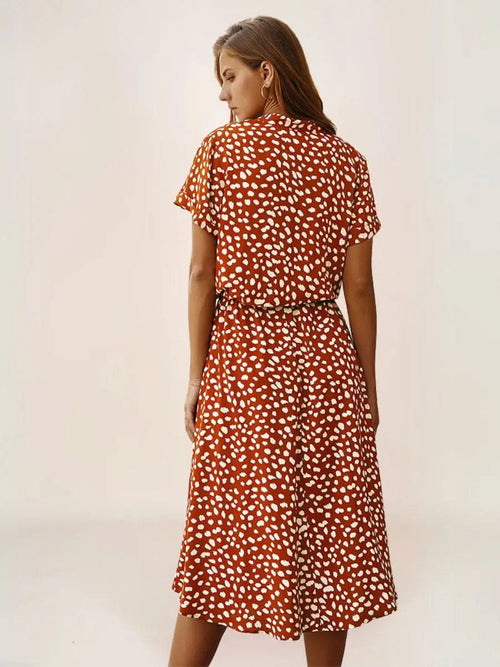Alaria Robe Midi Bohème - ComfySweet