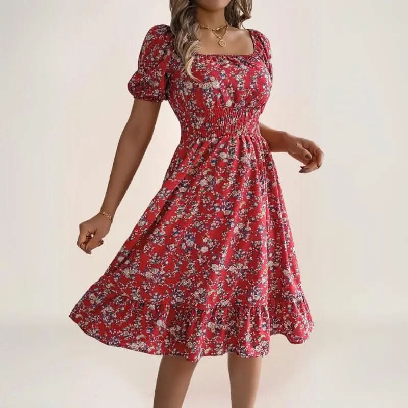 Ariane Robe Midi Bohème - ComfySweet
