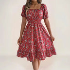 Ariane Robe Midi Bohème - ComfySweet