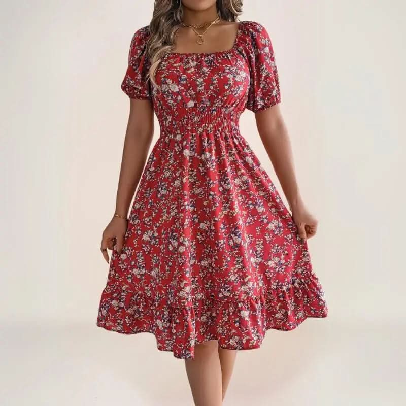 Ariane Robe Midi Bohème - ComfySweet