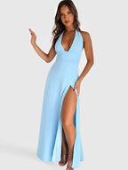 Ariella Robe Maxi Fendue - ComfySweet