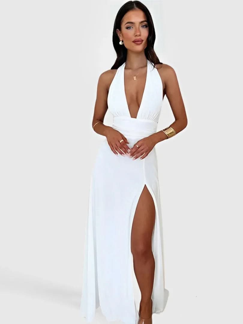 Ariella Robe Maxi Fendue - ComfySweet