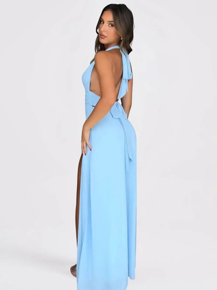 Ariella Robe Maxi Fendue - ComfySweet