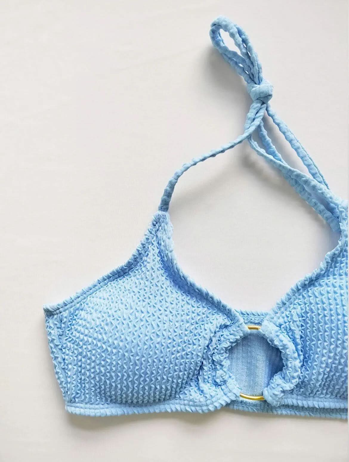 Calia Bikini 3 Pièces Gaufré Avec Jupe - ComfySweet