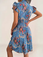 Callista Robe Bohème Plissée - ComfySweet