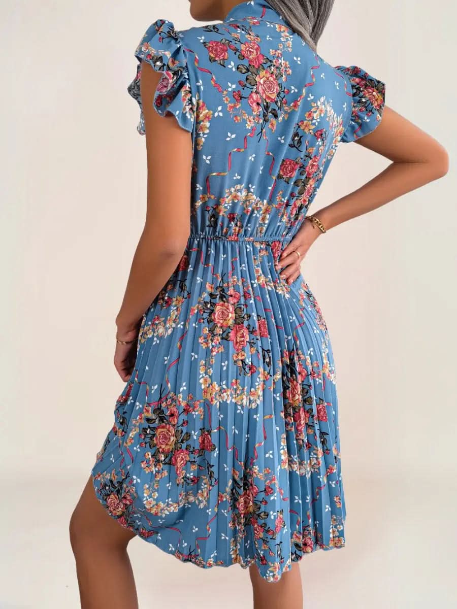 Callista Robe Bohème Plissée - ComfySweet