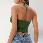 Camisole Halter Ouverture Goutte - ComfySweet