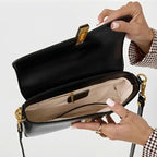 Cassia Sac Baguette Cuir Véritable - ComfySweet