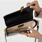 Cassia Sac Baguette Cuir Véritable - ComfySweet