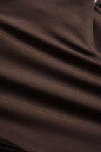 Ensemble bikini asymétrique à décor métallique