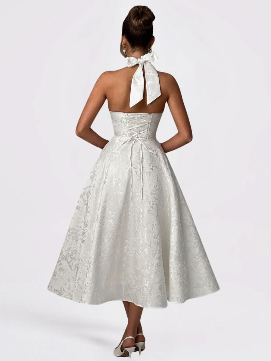 Celesta Robe Midi Baleines - ComfySweet