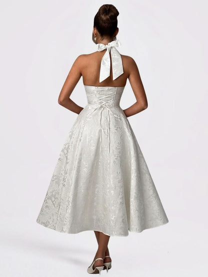 Celesta Robe Midi Baleines - ComfySweet