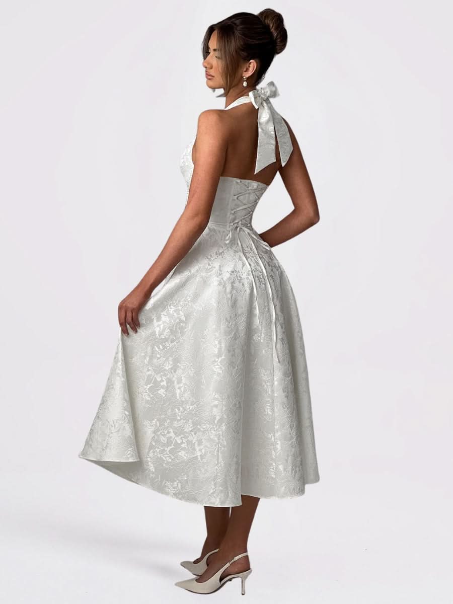 Celesta Robe Midi Baleines - ComfySweet