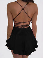 Celestia Mini Robe Satin - ComfySweet